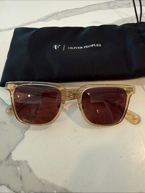 Flawless Roger Federer Collab Oliver Peoples Sunglasses